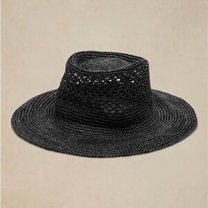 Banana Republic crochet straw hat